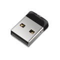 Pendrive SanDisk CRUZER FIT SDCZ33-064G-G35 (64GB; USB 2.0; kolor srebrny) - 1238199