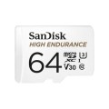 Karta pamięci MicroSDXC SanDisk High Endurance 64GB 100/40 MB/s A1 Class 10 V30 UHS-I U3 + adapter - 1268456