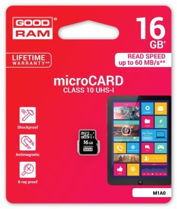 GOODRAM Karta Pamięci Micro SDHC 16GB Class 10 UHS-I