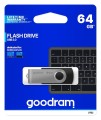 Pendrive GoodRam Twister UTS2-0640K0R11 (64GB; USB 2.0; kolor czarny) - 779354