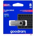 Pendrive GoodRam Twister UTS3-0080K0R11 (8GB; USB 3.0; kolor czarny) - 1276028