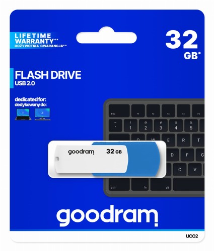 Pendrive GoodRam Colour UCO2-0320MXR11 (32GB; USB 2.0; colour mix) - 1236586