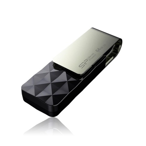 Pendrive Silicon Power Blaze B30 64GB USB 3.1 kolor czarny (SP064GBUF3B30V1K) - 779843