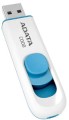 ADATA PAMIĘĆ C008 8GB USB 2.0 ( WHITE+BLUE ) - 380504