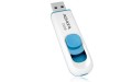 ADATA PAMIĘĆ C008 8GB USB 2.0 ( WHITE+BLUE ) - 602388