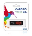 Pendrive ADATA C008 AC008-64G-RKD (64GB; USB 2.0; kolor czerwony) - 779741