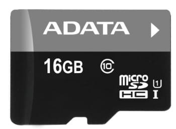 ADATA KARTA PAMIĘCI MICRO SDHC UHS-I 16GB (VIDEO FULL HD) SMARTPHONE, TABLET - 380463