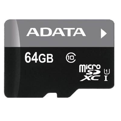 Karta pamięci ADATA Premier AUSDX64GUICL10-RA1 (64GB; Class 10, Class U1; Adapter) - 780897