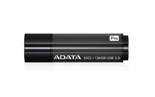 Adata pamięć USB S102 Pro 128GB USB 3.0 Titanium Szary (Read/Write 100/50MB/s ) - 380560