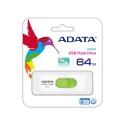 ADATA FLASHDRIVE UV320 64GB USB3.1 White-Green - 927701