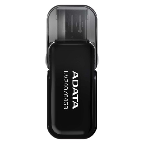 Pendrive ADATA UV240 AUV240-64G-RBK (64GB; USB 2.0; kolor czarny) - 779794