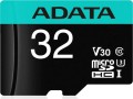 Karta pamięci z adapterem ADATA AUSDH32GUI3V30SA2-RA1 (32GB; Class 10, V30; + adapter) - 780743