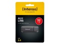 INTENSO PAMIĘĆ USB ALU LINE ANTHRACITE 32GB - 690102