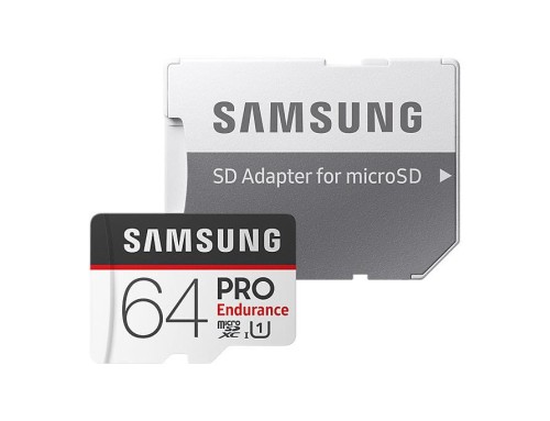 Samsung memory card PRO Endurance microSDXC 64GB Class 10 UHS-I + adapter - 554399