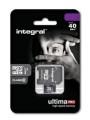 INTEGRAL KARTA PAMIĘCI MICRO SDHC 32GB CL10 + SDHC ADAPTER (TRANSFER DO 40MB/S) - 416281