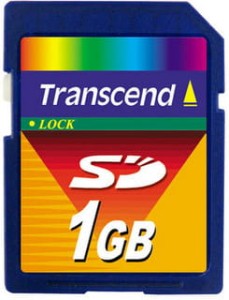 TRANSCEND KARTA PAMIĘCI SECUREDIGITAL 1GB - DO STARYCH APARATÓW