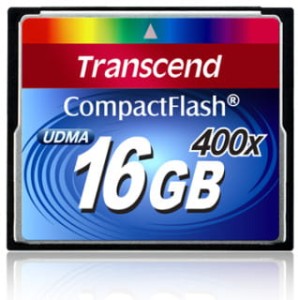 TRANSCEND KARTA PAMIĘCI COMPACT FLASH 16GB 400X