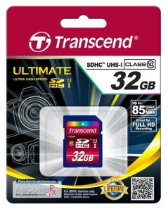 TRANSCEND KARTA PAMIĘCI SDHC 32GB CLASS 10 UHS-I