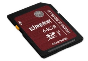 KINGSTON KARTA PAMIĘCI SDXC 64GB UHS-I SPEED CLASS 3 (TRANSFER DO 90MB/S)