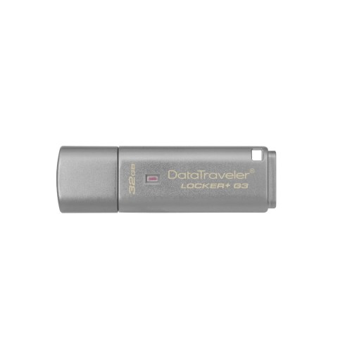 Pendrive Kingston DataTraveler Locker+ G3 32GB USB 3.0, AES 256-bit - 1237358