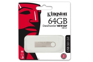 PENDRIVE KINGSTON 64GB USB 3.0 DATA TRAVEL SE9 G2