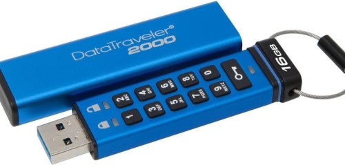 Pendrive KINGSTON DataTraveler 2000 16GB USB 3.0/3.1 256-bitowe AES - 690208