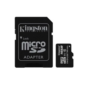 Kingston karta 16GB microSDHC UHS-I Class 10 Industrial Temp Card + SD Adapter