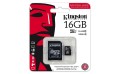 Kingston karta 16GB microSDHC UHS-I Class 10 Industrial Temp Card + SD Adapter - 603385