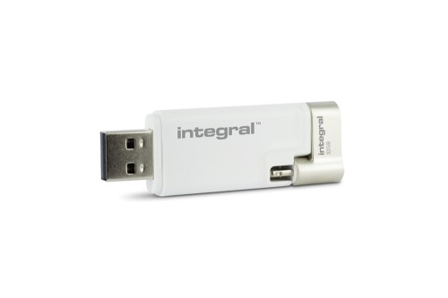Integral iShuttle - pamięć przenośna 32 GB ze złączem USB oraz Lightning MFi - 1089482