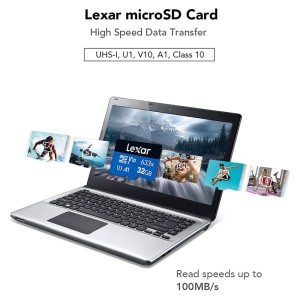 Lexar - Karta pamięci microSDXC 4K UHD pojemność 32 GB