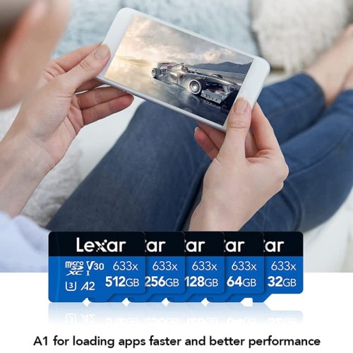Lexar - Karta pamięci microSDXC 4K UHD pojemność 64 GB - 1113582