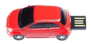 Pendrive Genie Fiat 500 8GB Autodrive USB 2.0