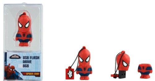 Pendrive Genie Marvel Spiderman 8GB Tribe USB 2.0 - 978697