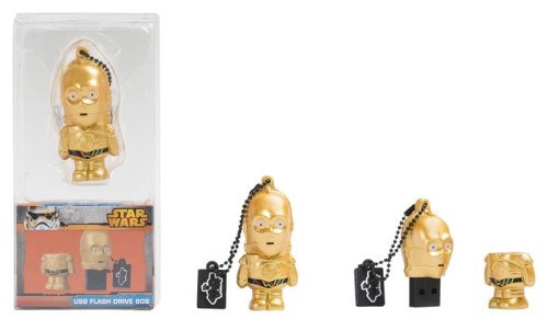 Pendrive Genie Star Wars C3-PO 8GB Tribe USB 2.0 - 978701