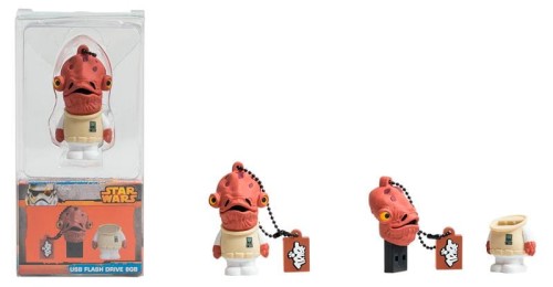 Pendrive Genie Star Wars Admiral Ackbar 8GB Tribe USB 2.0 - 978706