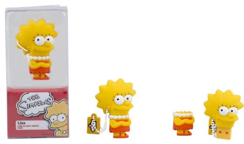 Pendrive Genie The Simpsons Lisa 8GB Tribe USB 2.0 - 978707