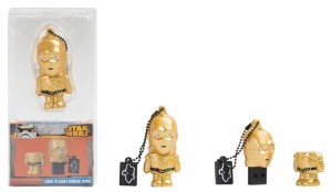 Pendrive Genie Star Wars C3-PO 16GB Tribe USB 2.0
