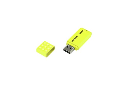 Pendrive GoodRam UME2 UME2-0640Y0R11 (64GB; USB 2.0; kolor żółty) - 1277812
