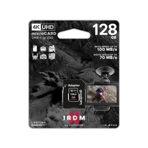 Karta pamięci microSDXC GOODRAM IRDM 128GB UHS-I U + Adapter