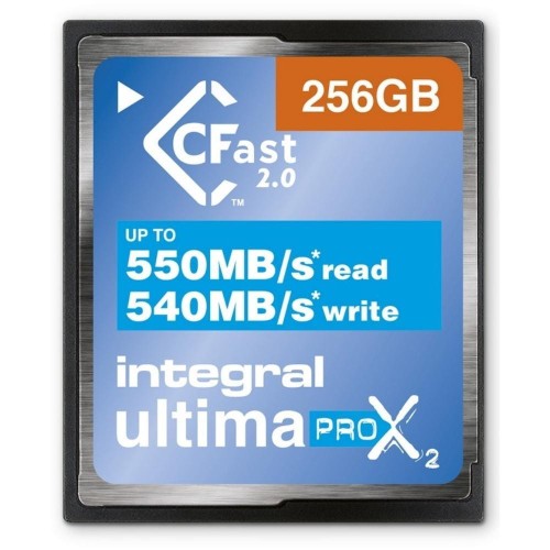 Karta pamięci CFast 2.0 INTEGRAL UltimaPro X2 550/540MB 256GB - 1168923