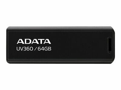 ADATA FLASHDRIVE UV360 64GB USB3.2 Black - 927702