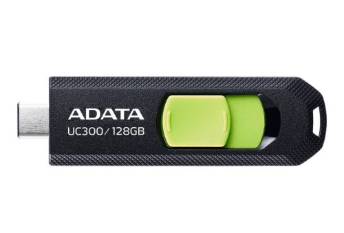 ADATA FLASHDRIVE UC300 128GB USB 3.2 BLACK&GREEN - 1157807