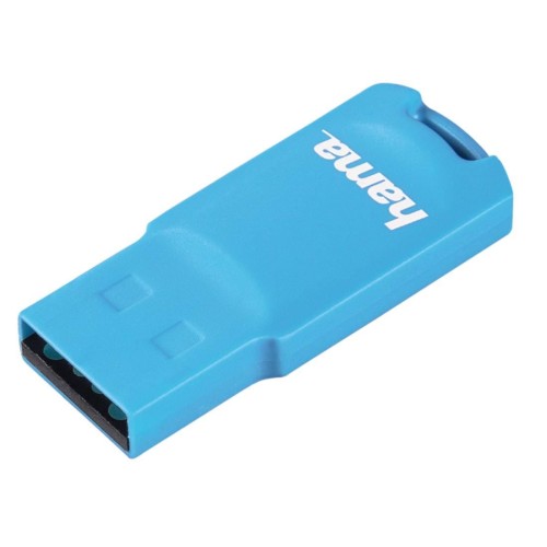 Pendrive Hama Polska Pastel 124013 (32GB; USB 2.0; kolor niebieski) - 780537
