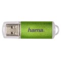 Pendrive Hama Polska Laeta 104300 (64GB; USB 2.0; kolor zielony) - 780542
