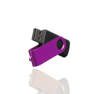 Pendrive IMRO AXIS/128G USB (128GB; USB 2.0; kolor purpurowy)