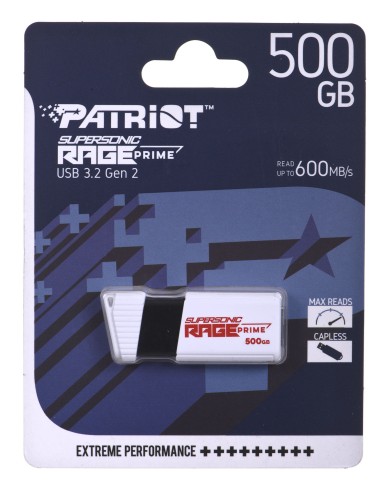 Patriot Rage Prime 600 MB/s 512GB USB 3.2 8k IOPs - 953434