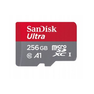 Karta pamięci MicroSDHC SanDisk ULTRA ANDROID 256GB 120MB/s UHS-I Class 10 + adapter