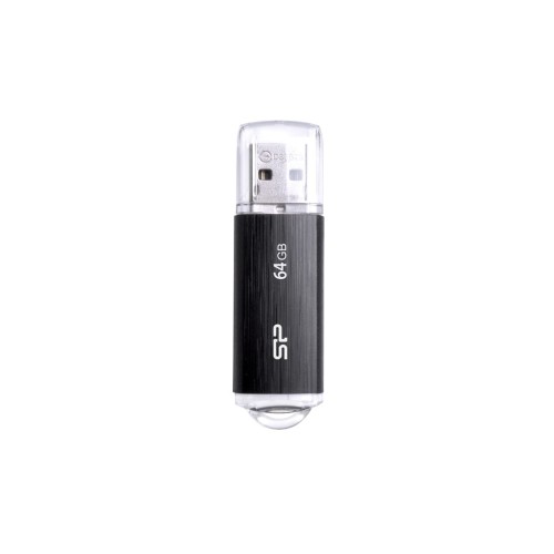 Pendrive Silicon Power Ultima U02 64GB USB 2.0 kolor czarny (SP064GBUF2U02V1K) - 1064029