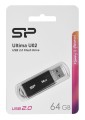 Pendrive Silicon Power Ultima U02 64GB USB 2.0 kolor czarny (SP064GBUF2U02V1K) - 1064030