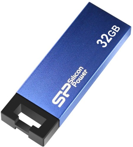 Pendrive Silicon Power Touch-835 32GB USB 2.0 Niebieski - 1064096